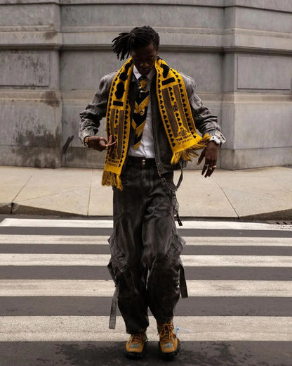 【25s Mar.】Vintage Denim Jacket  Baggy Cargo Pants