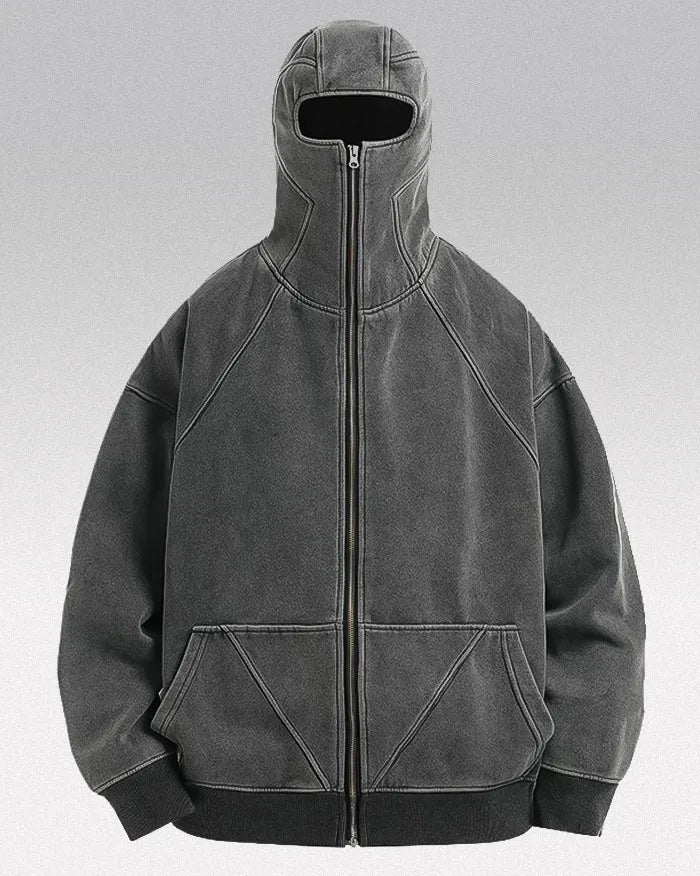 Ninja mask unique design hooded sweatshirt