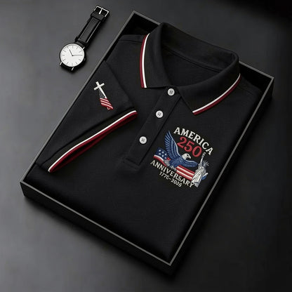 Men's short-sleeved polo shirt ML1231 - BundleWear