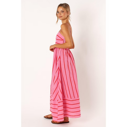 Versatile striped maxi skirt - MATCHING MASTER