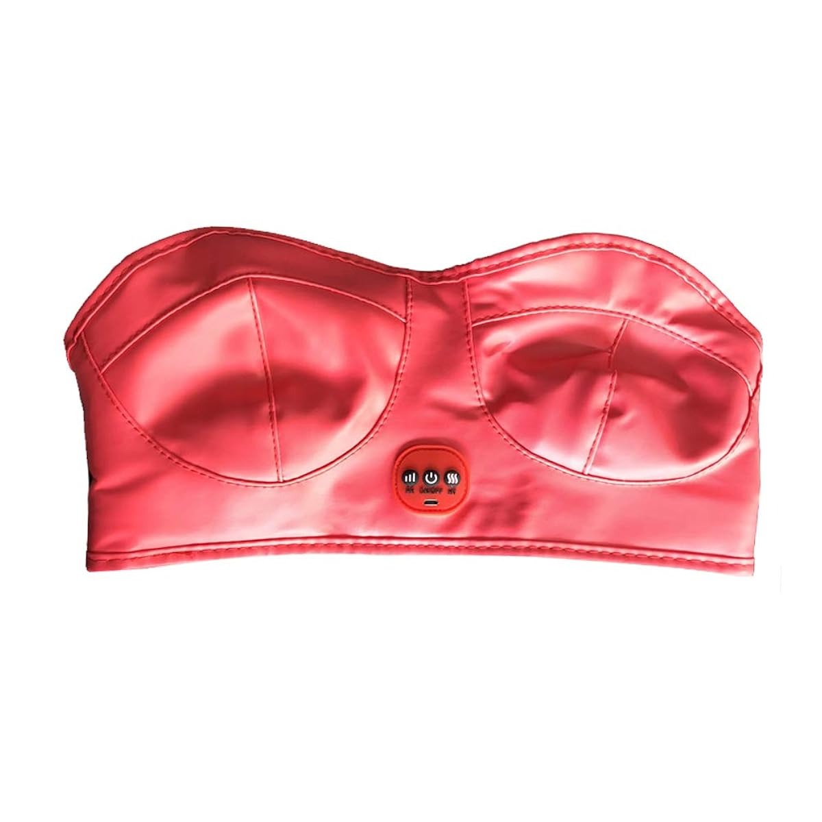 Heated Breast Massager Bra, Wireless Electric Bust Massager, Heating & Vibrating Bust Enhancement with 3 Levels