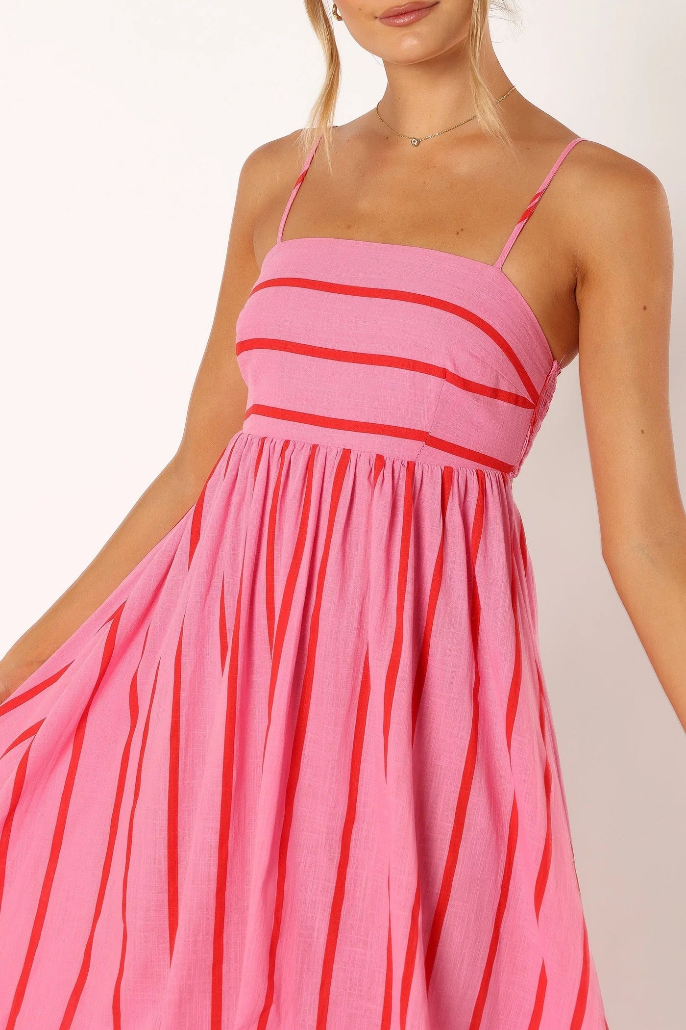 Versatile striped maxi skirt - MATCHING MASTER