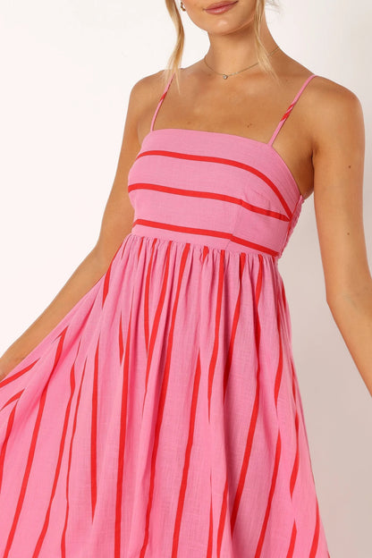 Versatile striped maxi skirt - MATCHING MASTER