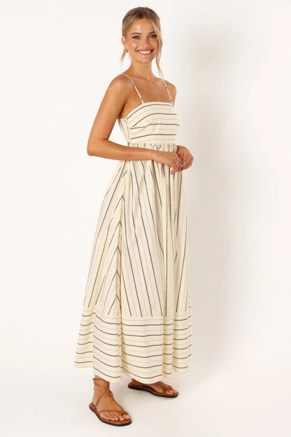 Versatile striped maxi skirt - MATCHING MASTER