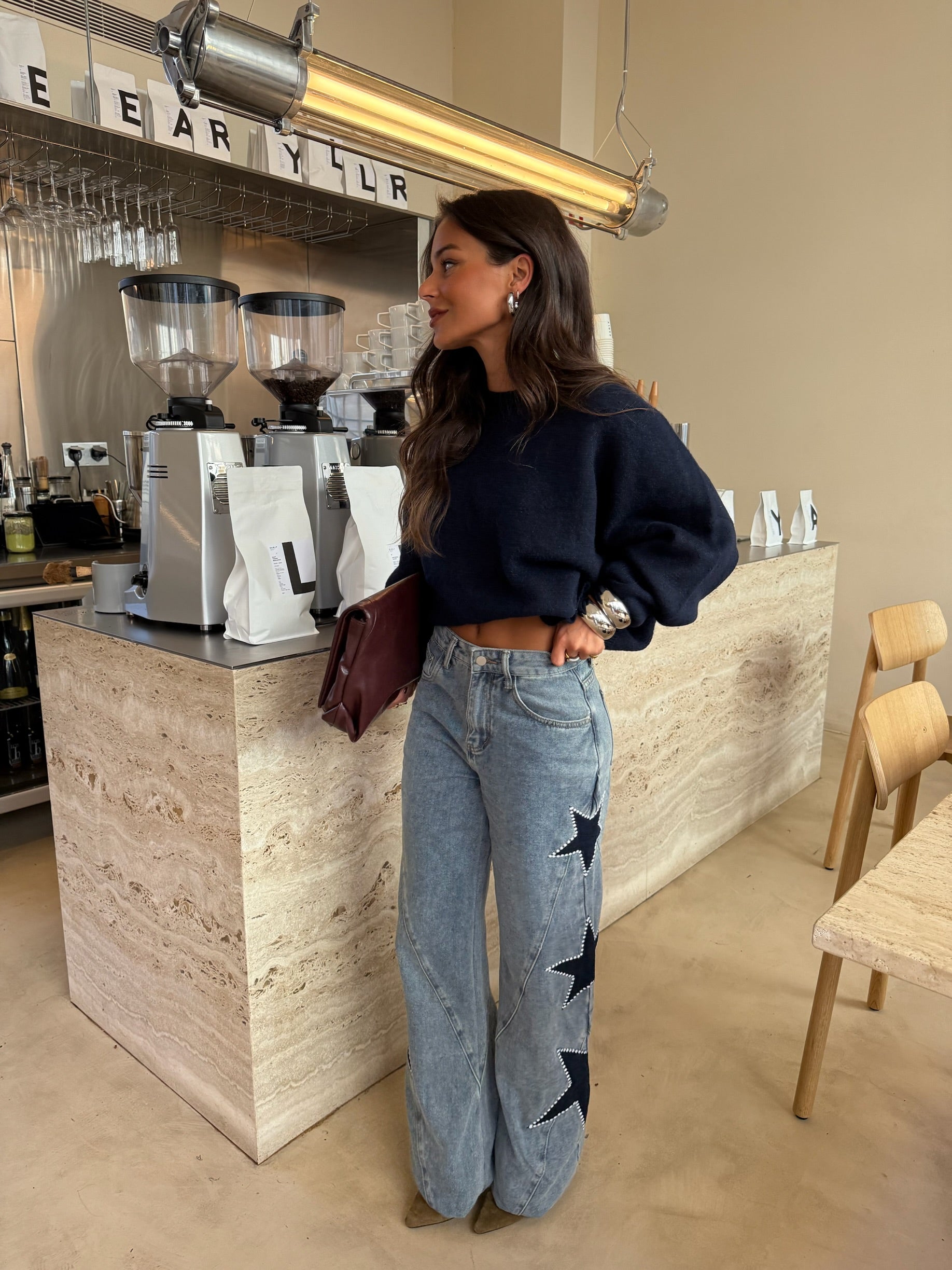 CASUAL STAR STRAIGHT JEANS - MATCHING MASTER