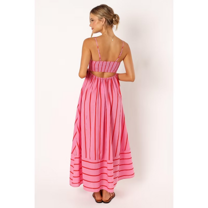 Versatile striped maxi skirt - MATCHING MASTER