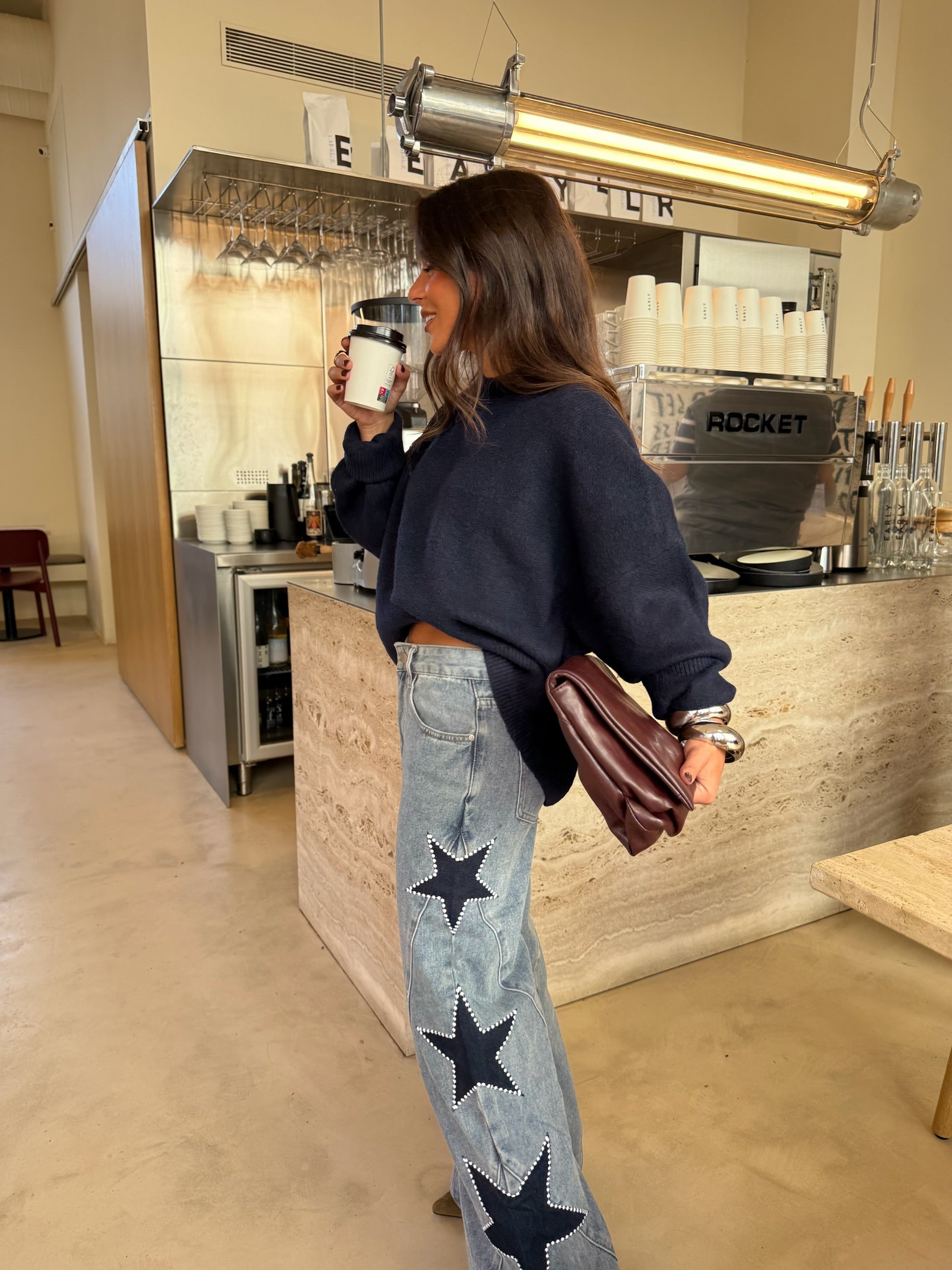 CASUAL STAR STRAIGHT JEANS - MATCHING MASTER