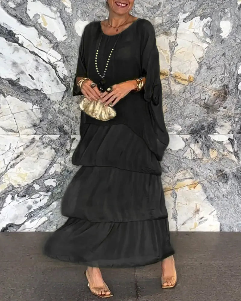 ARTISTIC STYLE LOOSE DRESS - MATCHING MASTER