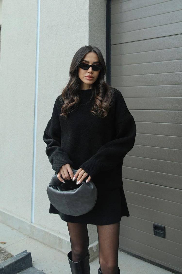 Violet Knit Set - MATCHING MASTER