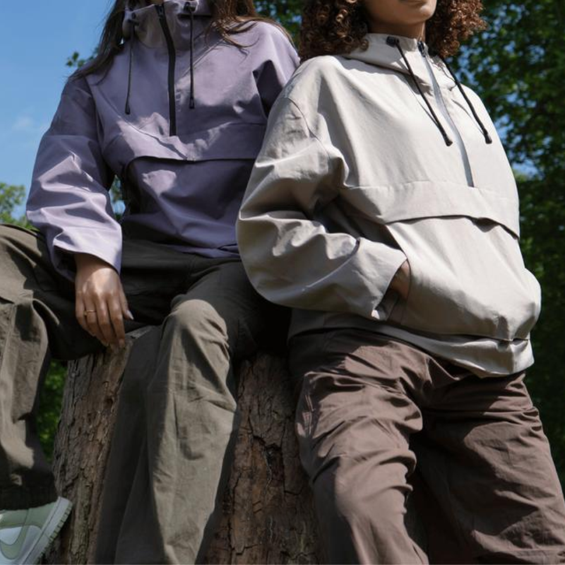 Casual softshell jacket with hood(Unisex)