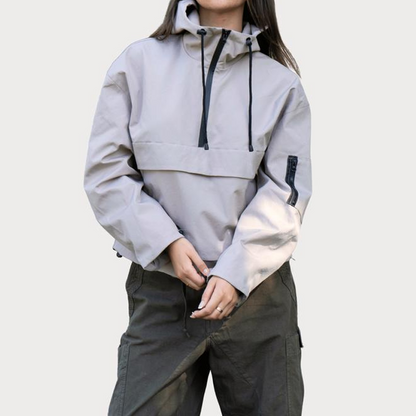 Casual softshell jacket with hood(Unisex)
