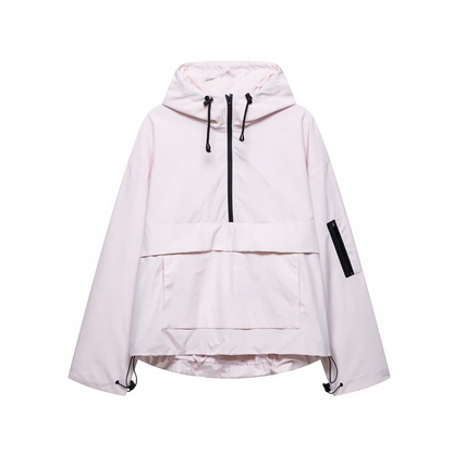 Casual softshell jacket with hood(Unisex)
