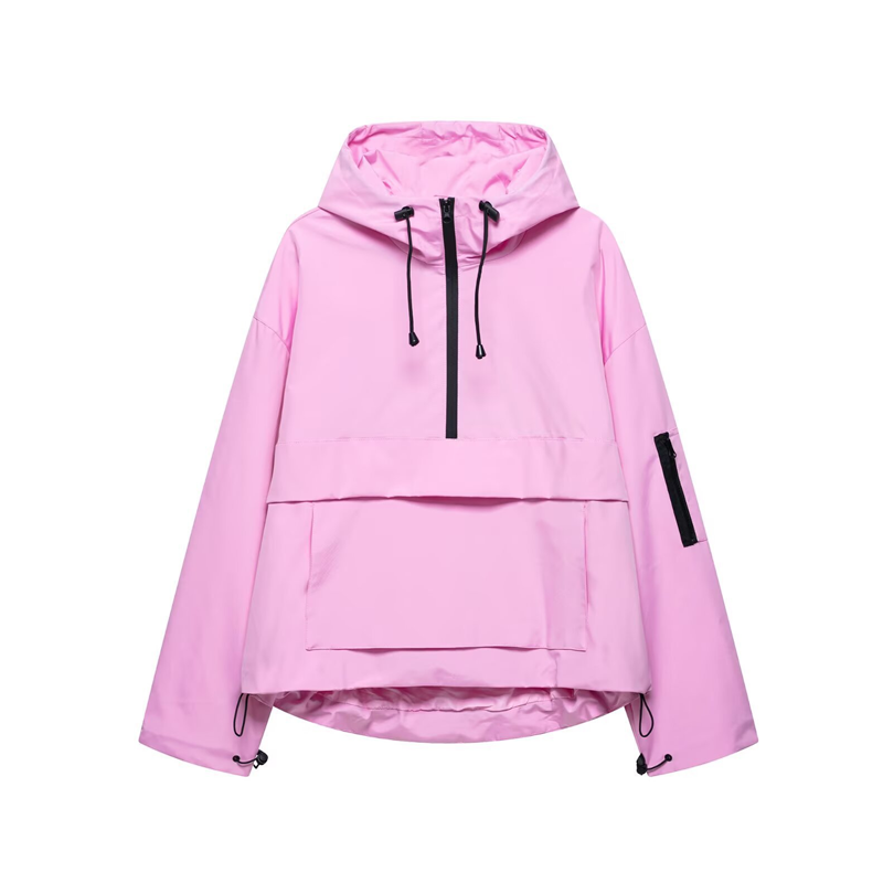 Casual softshell jacket with hood(Unisex)